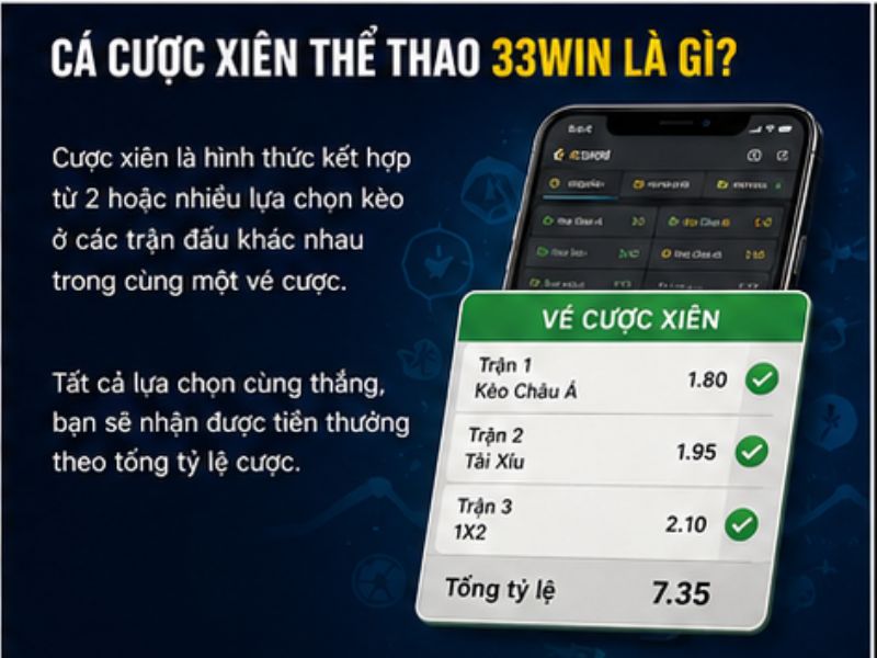 Cá Cược Xiên Thể Thao 33Win Là Gì