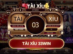 tài xỉu 33win