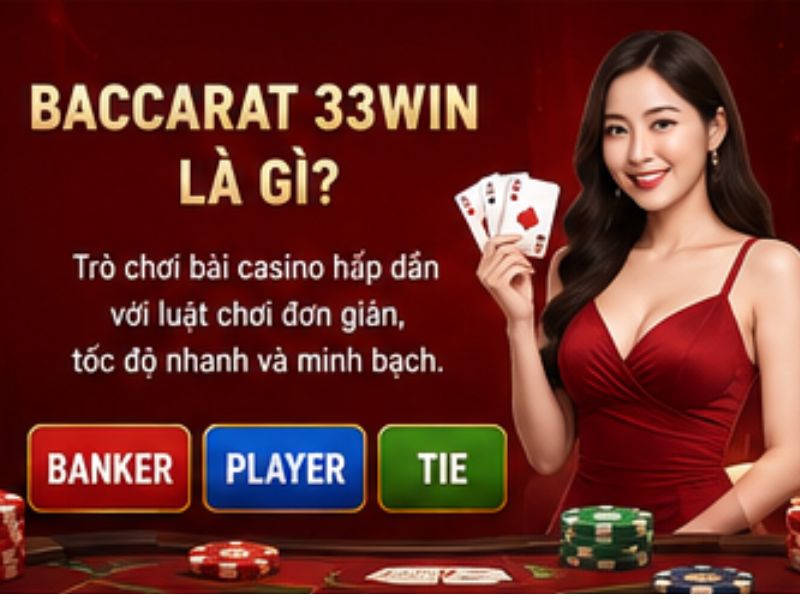 Baccarat 33WIN là gì