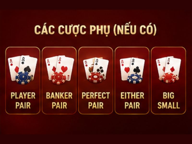 Các cược phụ