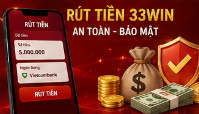 Cách rút tiền tại 33WIN