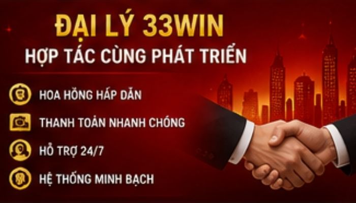 Chính Sách Đại Lý 33WIN – Cơ Hội Hợp Tác Kinh Doanh Lợi Nhuận Cao