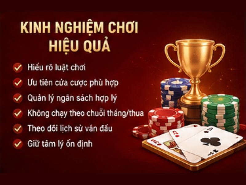 Kinh nghiệm chơi Baccarat 33WIN hiệu quả