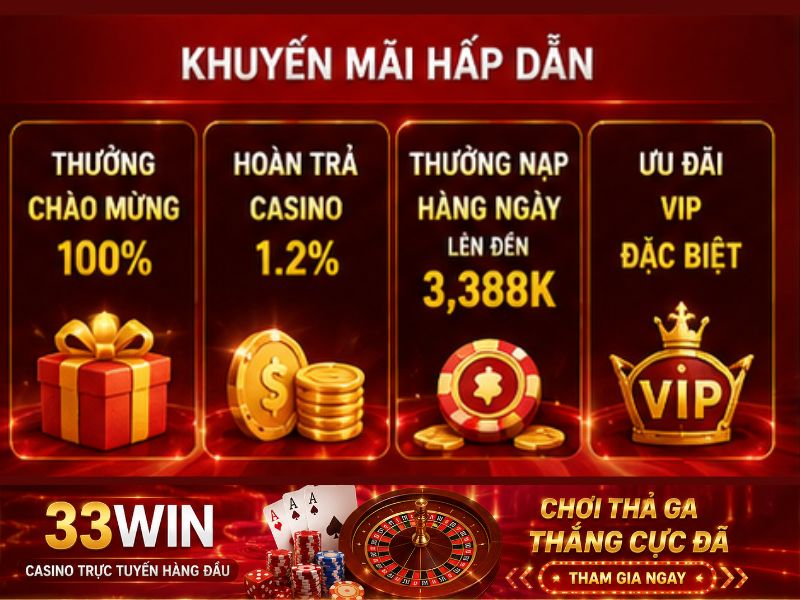 Những điểm nổi bật của Casino 33WIN